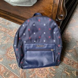 NWOT Tommy Hilfiger Patterned Mini Backpack